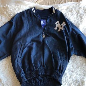 New York Yankees Windbreaker Pullover Quarter zip